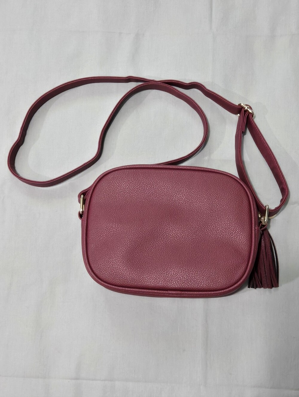 Make Market Cross Body Bag Purse Burgundy NWOT